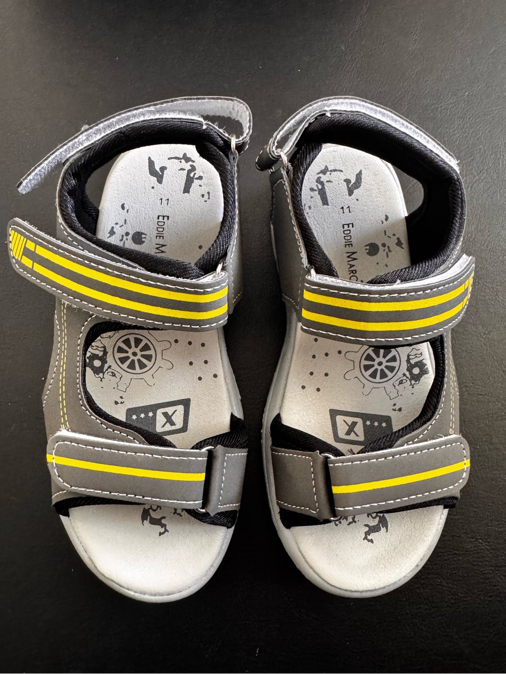 ✅NEW “Eddie Marc Kids' Double Strap Sandal